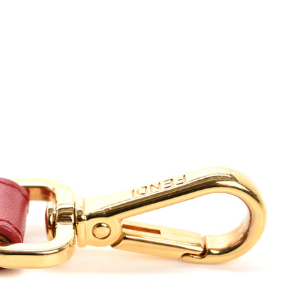 Fendi Velvet FF Mini Strap You Tobacco Fragola 7 of 8