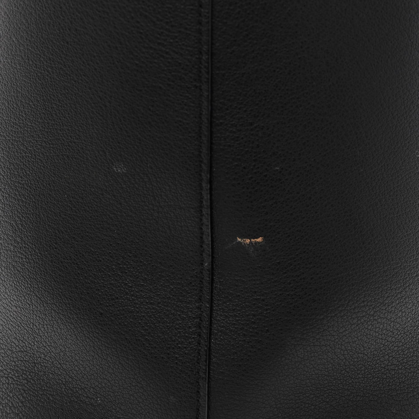 Calfskin Medium Shopping Tote Black