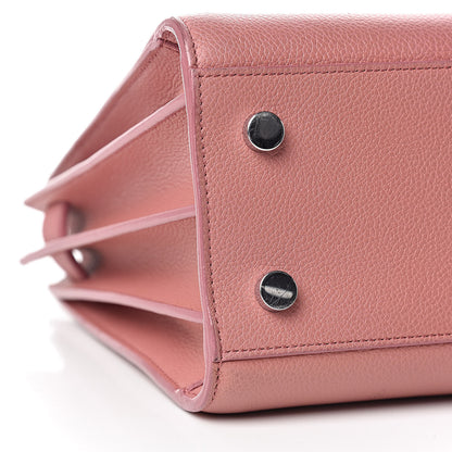 Saint Laurent Grained Calfskin Baby Sac De Jour Dark Rose 10 of 16