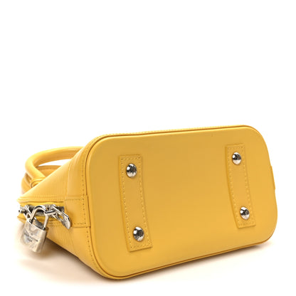 Louis Vuitton Epi Alma BB Citron 4 of 9