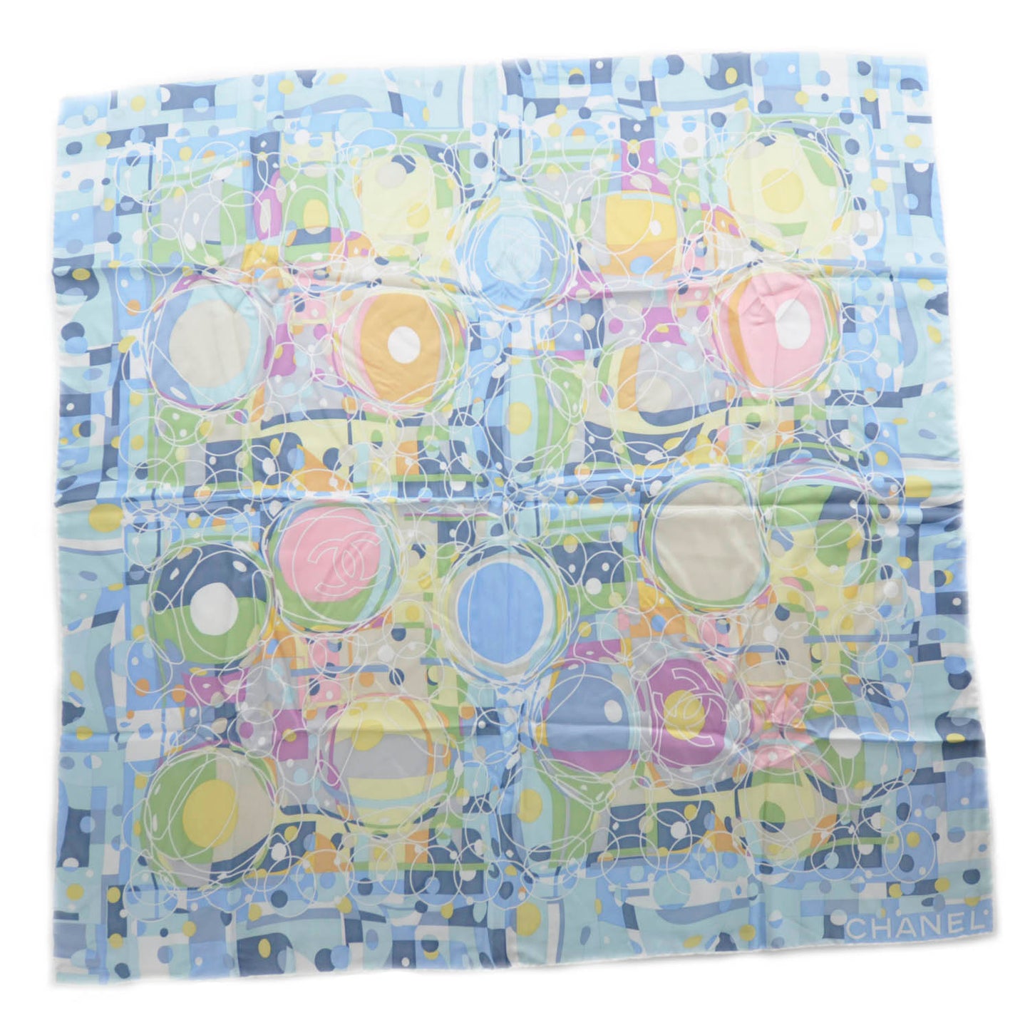 Silk CC Bubble Scarf