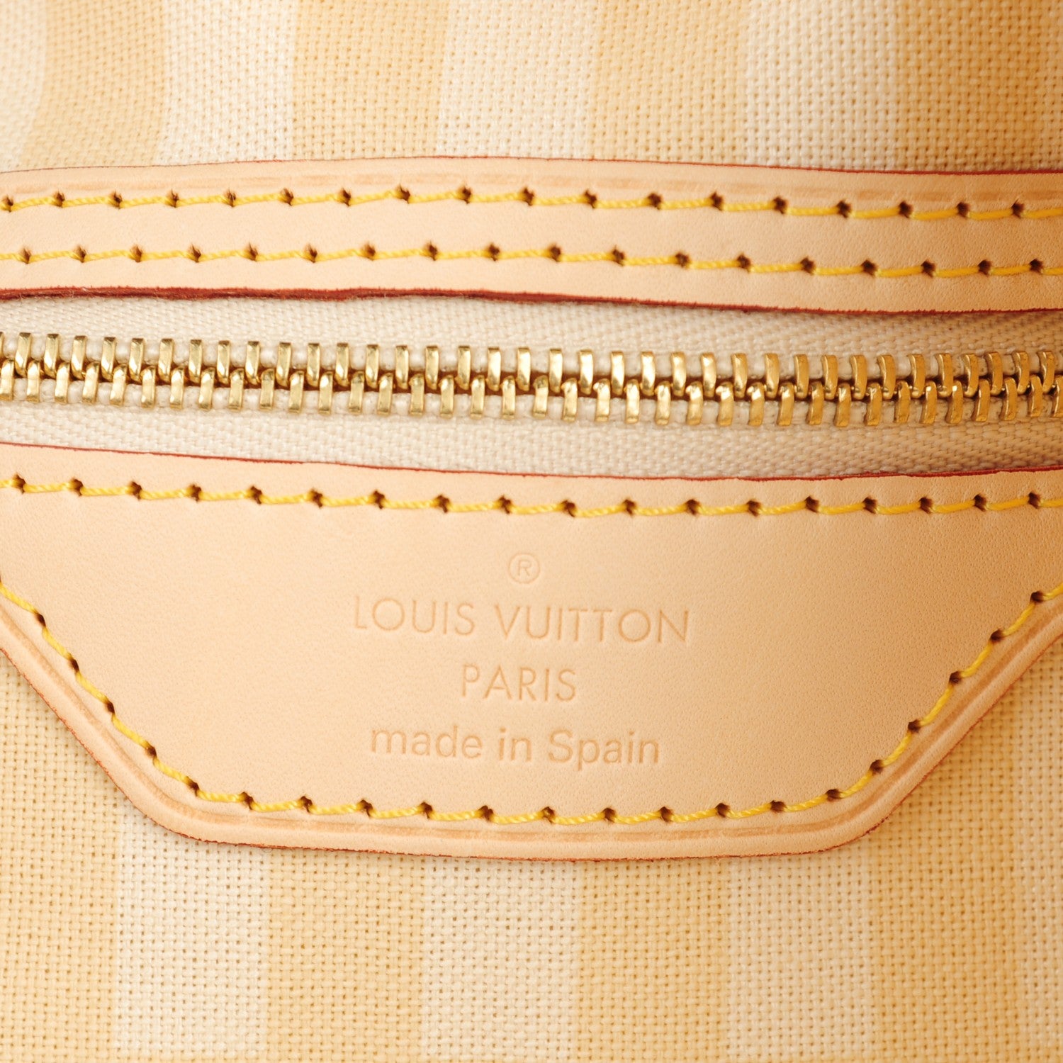 Louis Vuitton Monogram Rayures Neverfull MM 7 of 8
