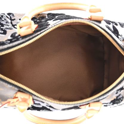 Louis Vuitton Monogram Fleur De Jais Sequins Speedy 30 5 of 10