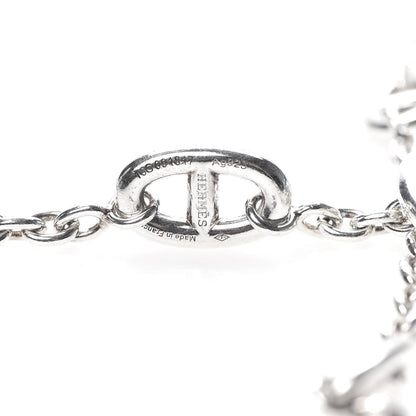 Hermes Sterling Silver Farandole Necklace 120 5 of 5