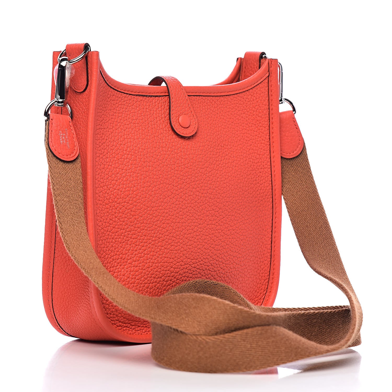 Hermes Taurillon Maurice Amazone Evelyne TPM Capucine Gold 3 of 11