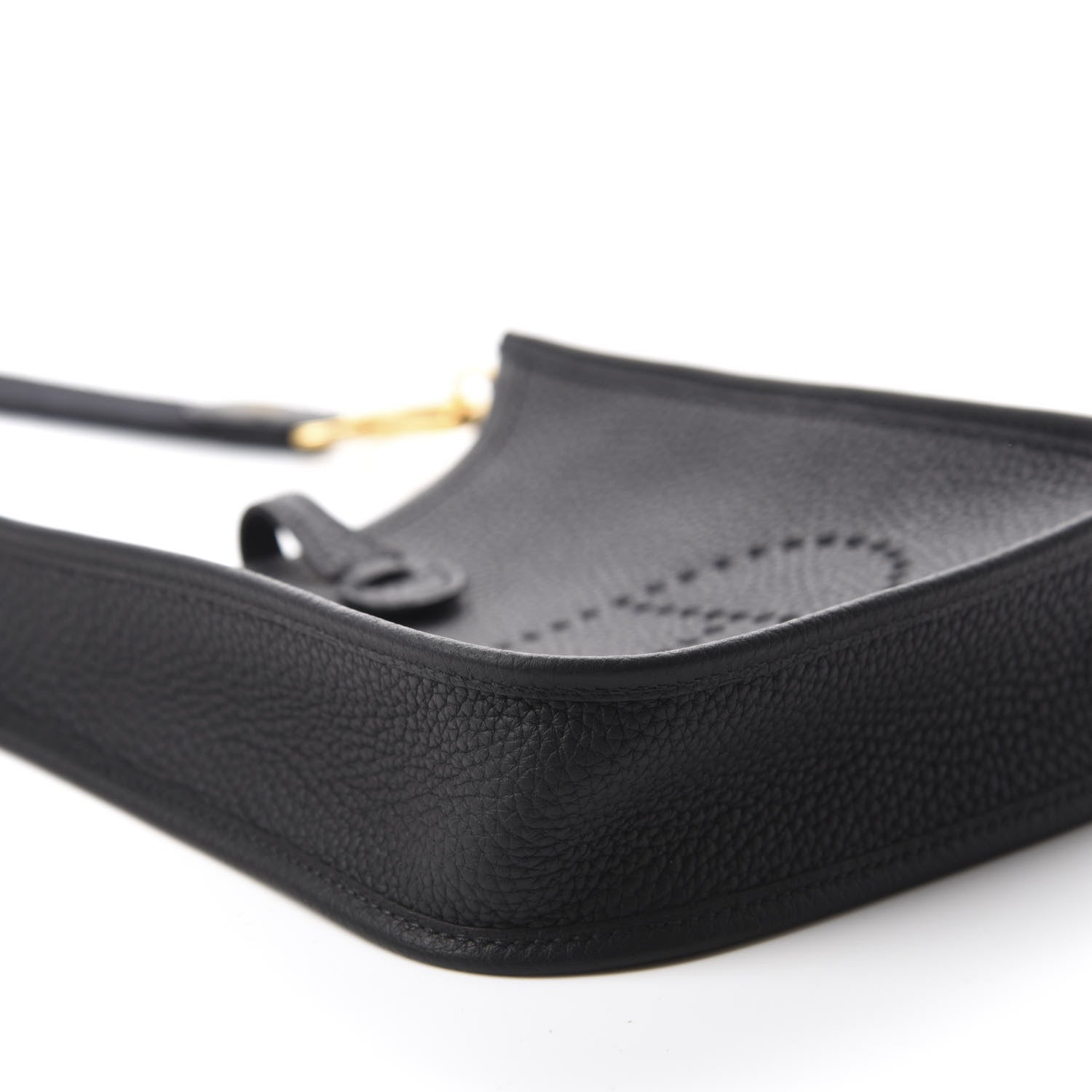 Hermes Taurillon Clemence Evelyne TPM Black 6 of 11