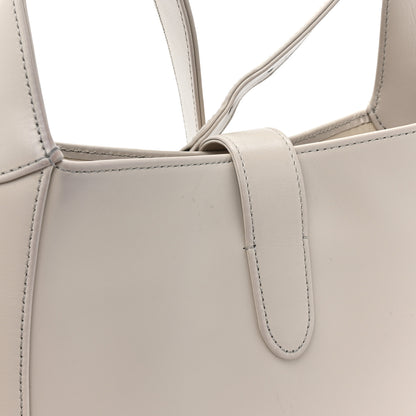 Gucci Ancora Calfskin Web Small Jackie Shoulder Bag Light Grey 10 of 10