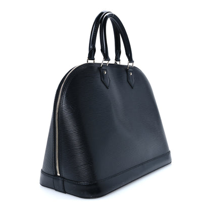 Louis Vuitton Epi Alma GM Black 2 of 9