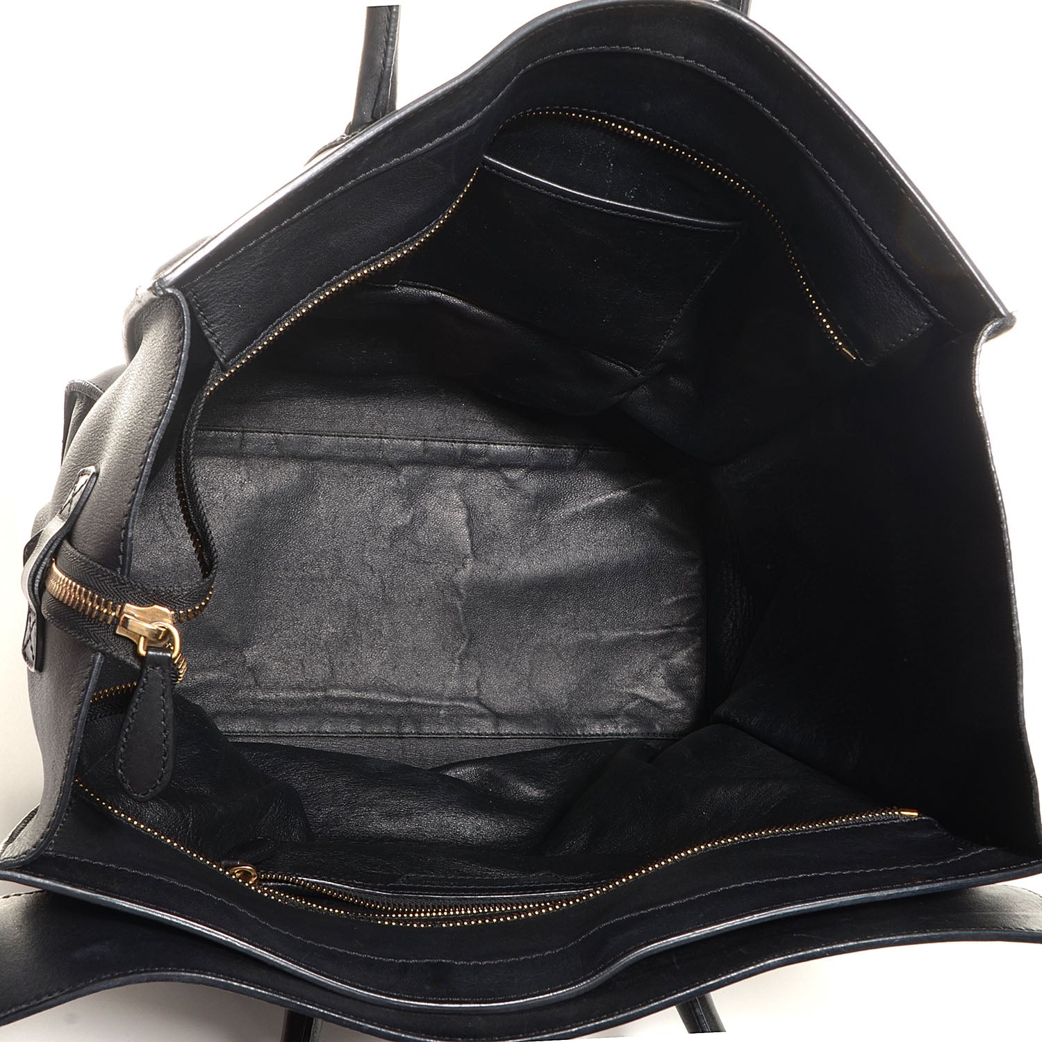 Celine Smooth Calfskin Medium Luggage Black 5 of 9
