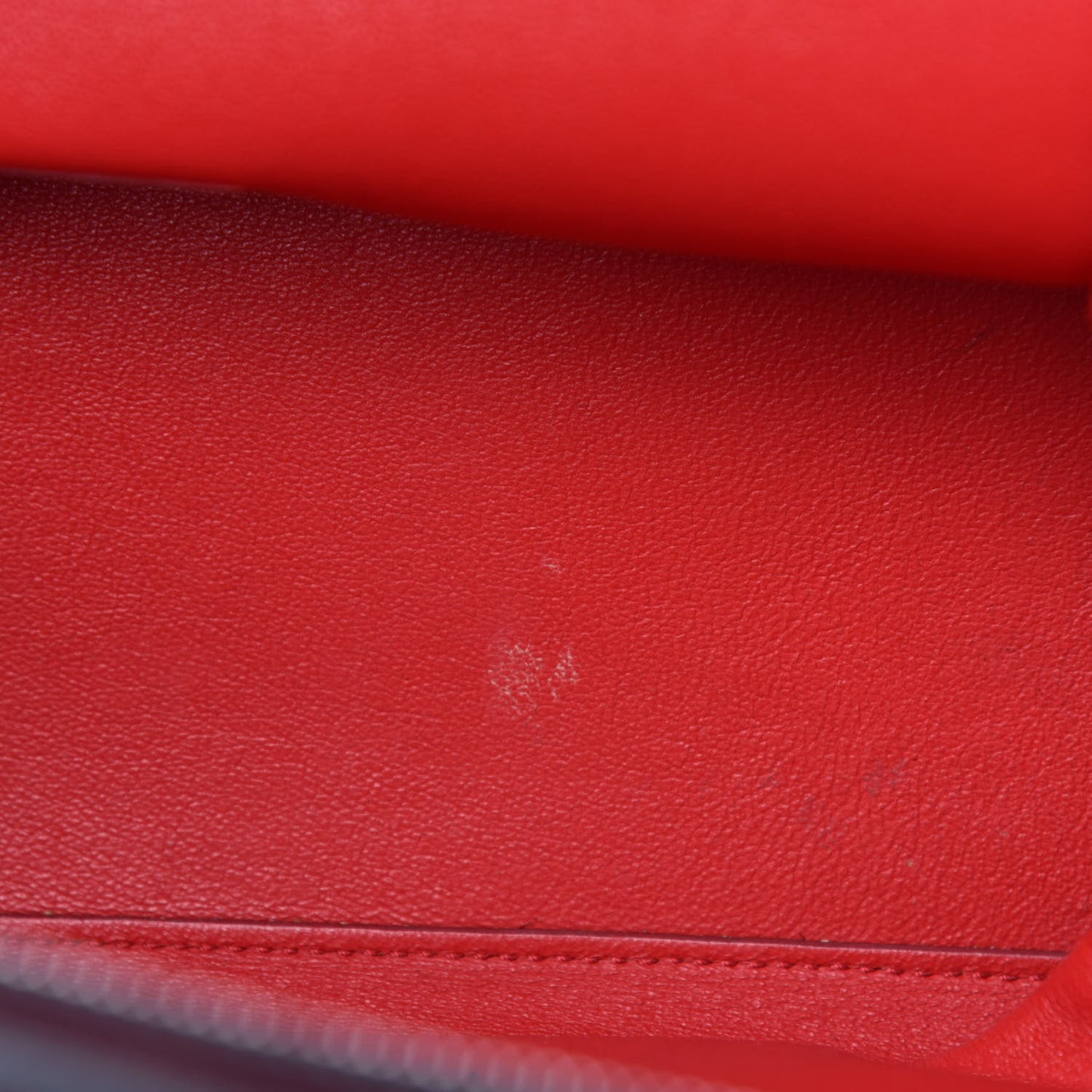 Pony Hair Smooth Calfskin Medium Tri-Color Trapeze Glacier Red Black