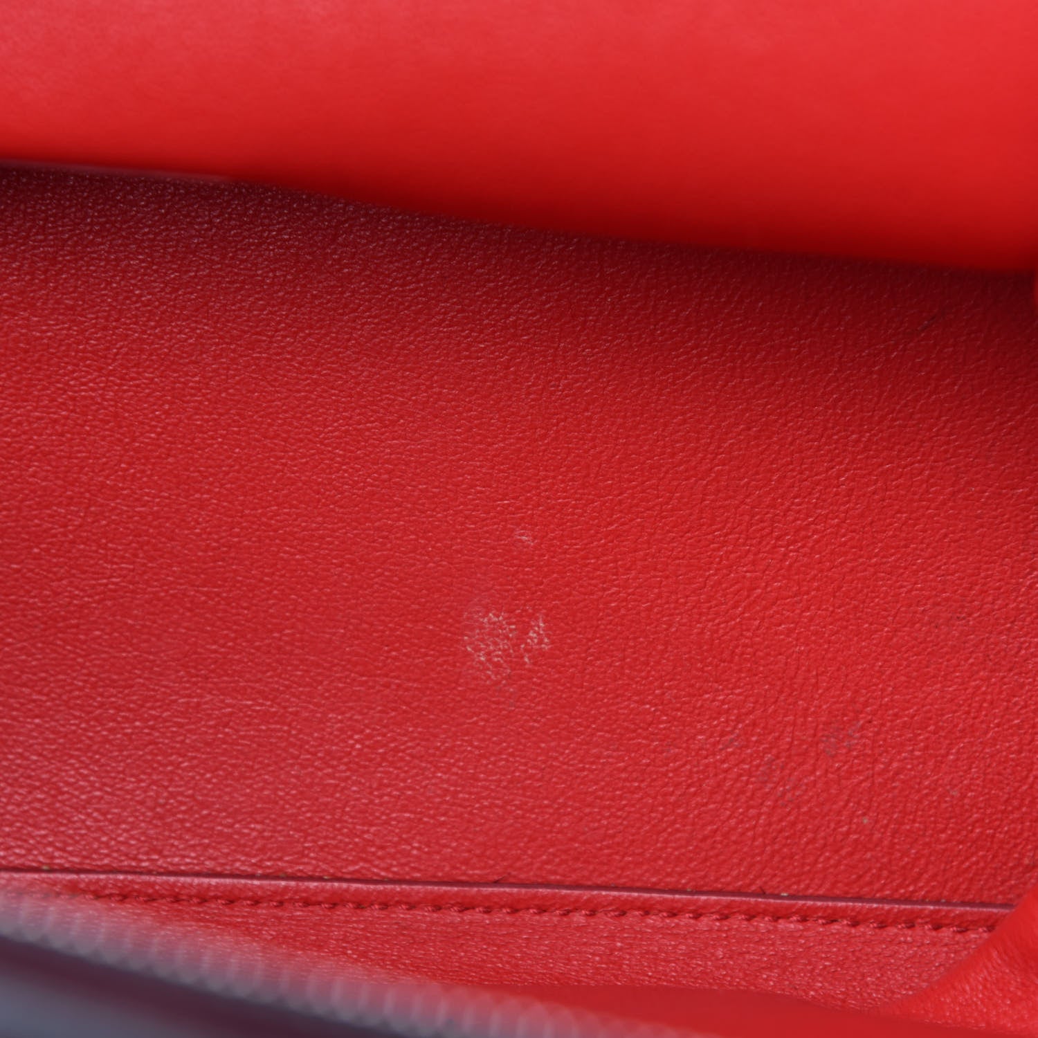 Celine Pony Hair Smooth Calfskin Medium Tri-Color Trapeze Glacier Red Black 13 of 16