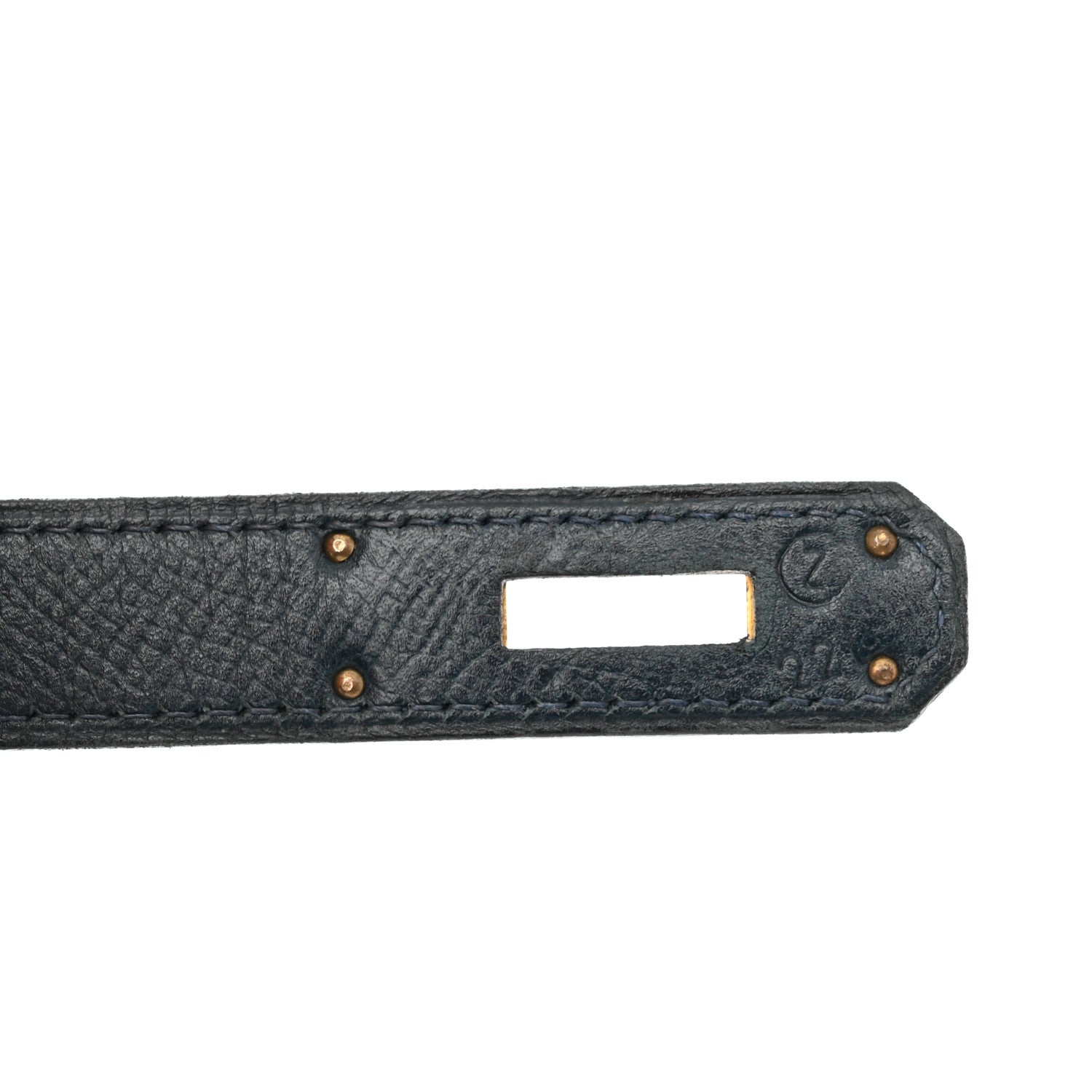 Hermes Courchevel Kelly Sellier 28 Bleu Marine 7 of 18