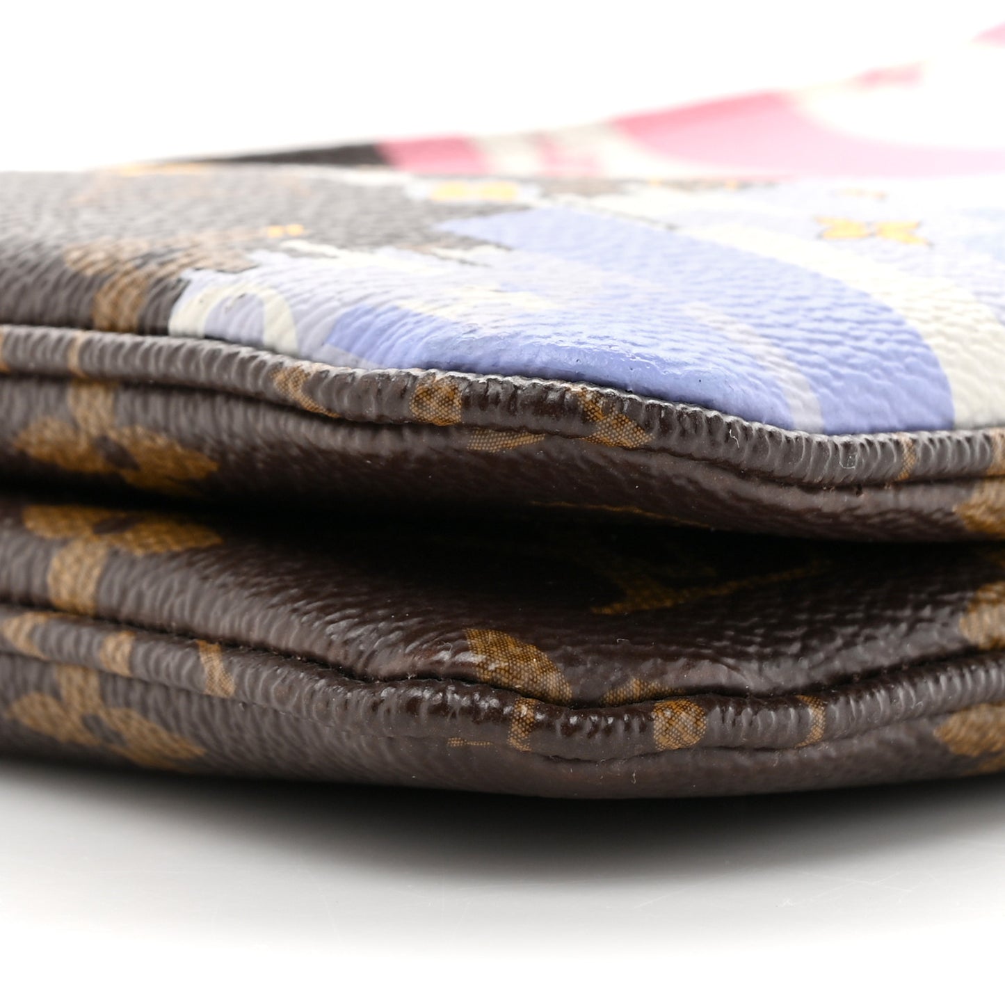 Monogram 2019 Christmas Animation Double Zip Pochette