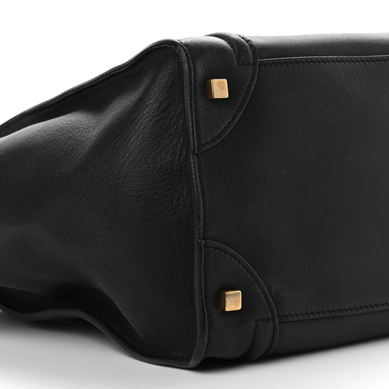 Celine Smooth Calfskin Mini Luggage Black 9 of 16