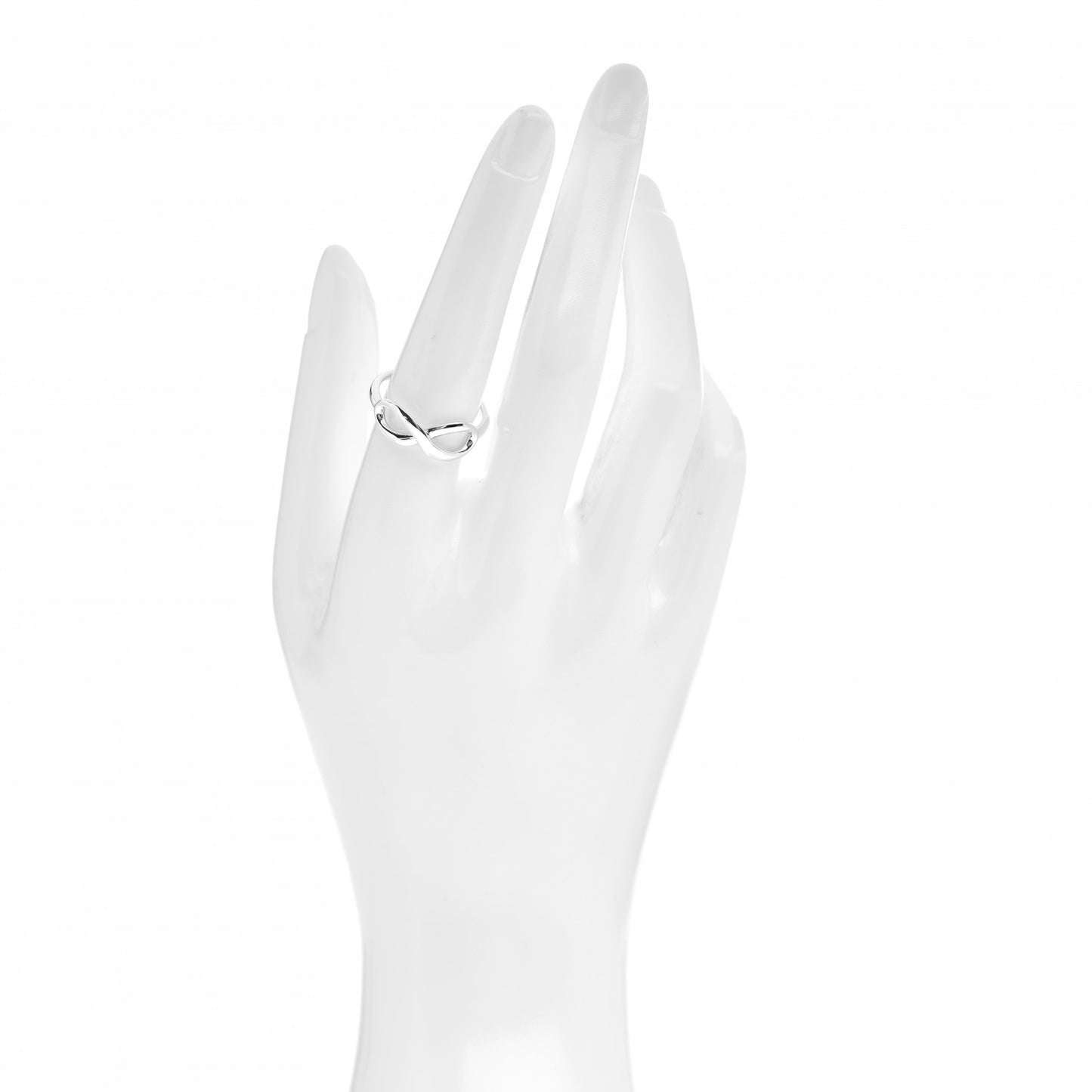Sterling Silver Infinity Ring 56 7.5
