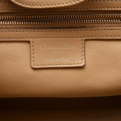 Christian Dior Gaufre Lambskin Cannage Delices Tote Beige 6 of 14