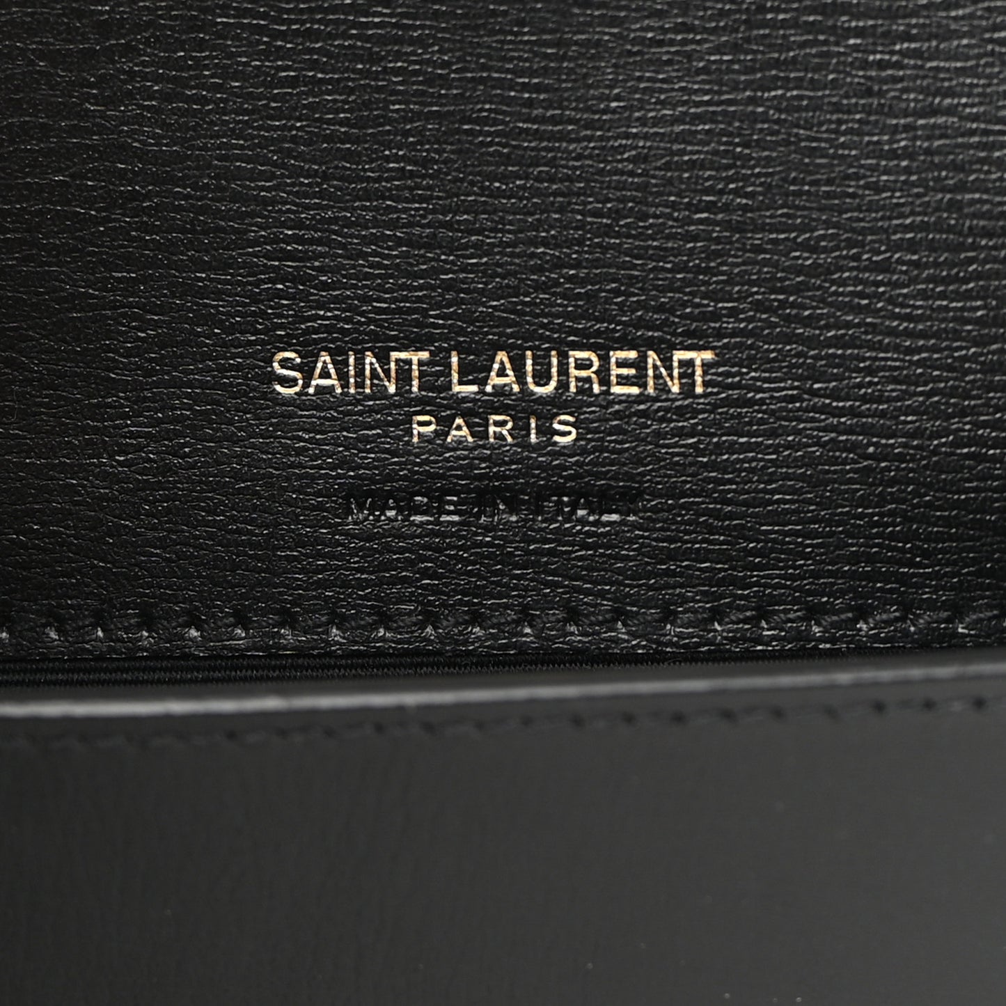 Smooth Calfskin Monogram Phone Holder Crossbody Black