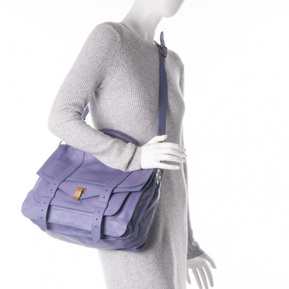 Proenza Schouler Lambskin Large PS1 Satchel Berry 2 of 7