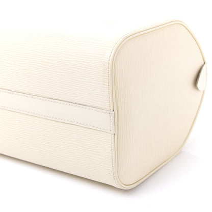 Louis Vuitton Epi Speedy 30 Ivory 9 of 11