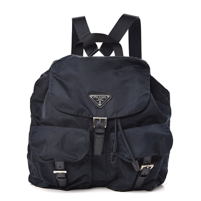 Prada Nylon Vela Medium Backpack Bluette 1 of 11