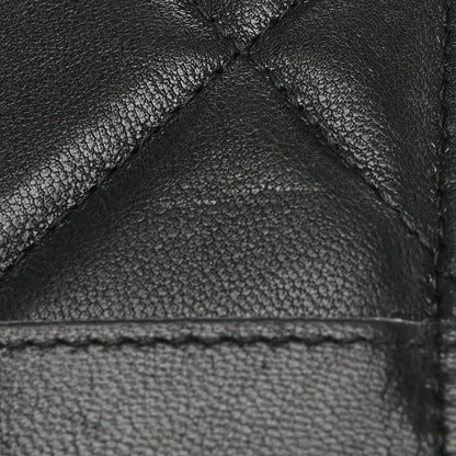 Chanel Goatskin Quilted Chanel 19 Phone and Card Holder Black 10 of 10