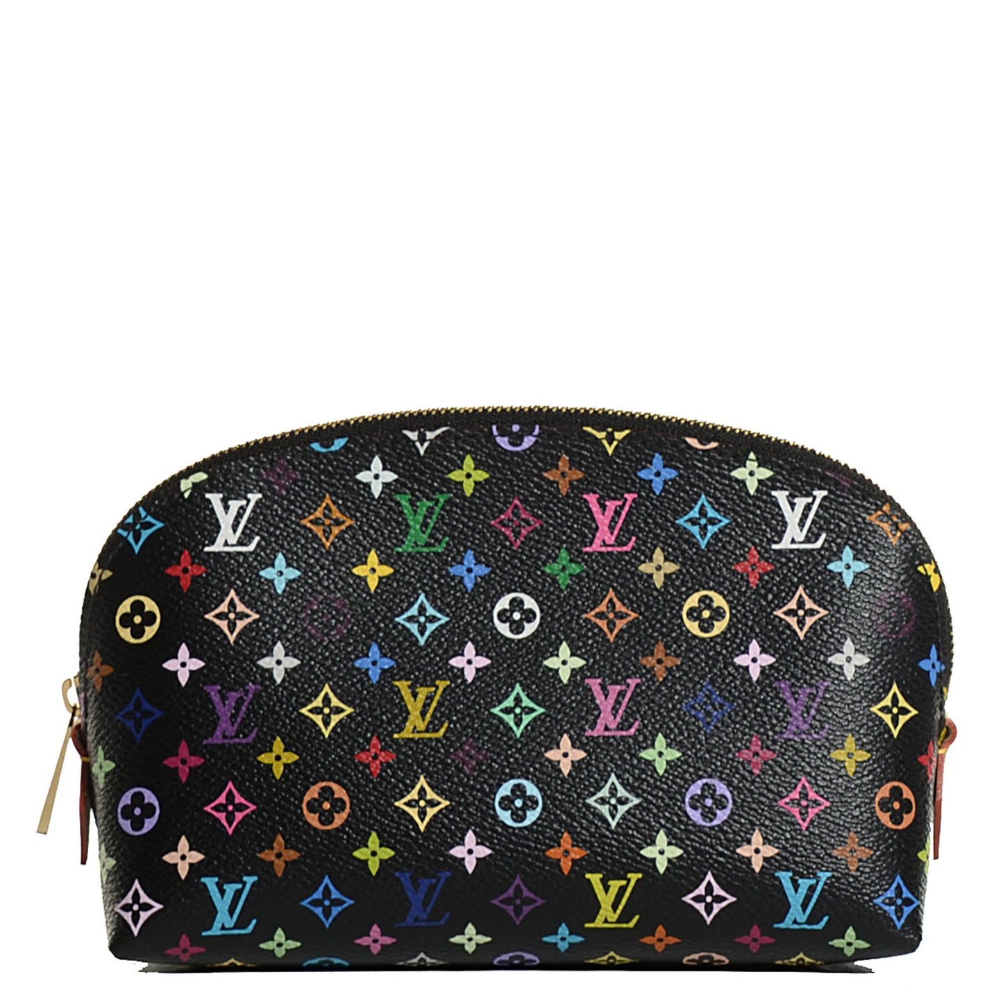 Monogram Multicolor Cosmetic Pouch Black Grenade