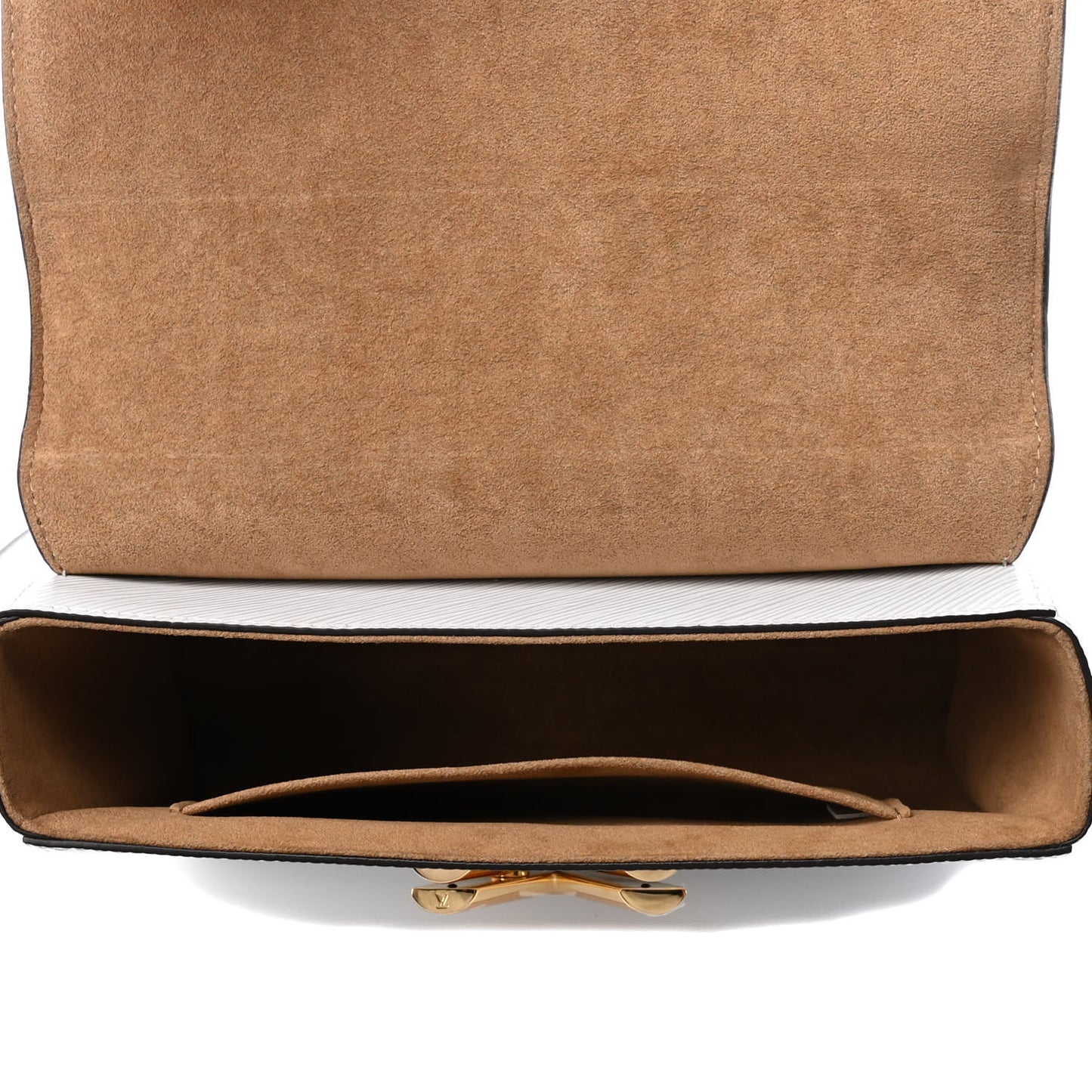 Epi Twist Shoulder Bag MM White