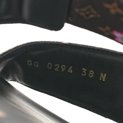 Louis Vuitton LV X TM Monogram LV Sunset Flat Comfort Mule 38 Sakura Brown 9 of 10