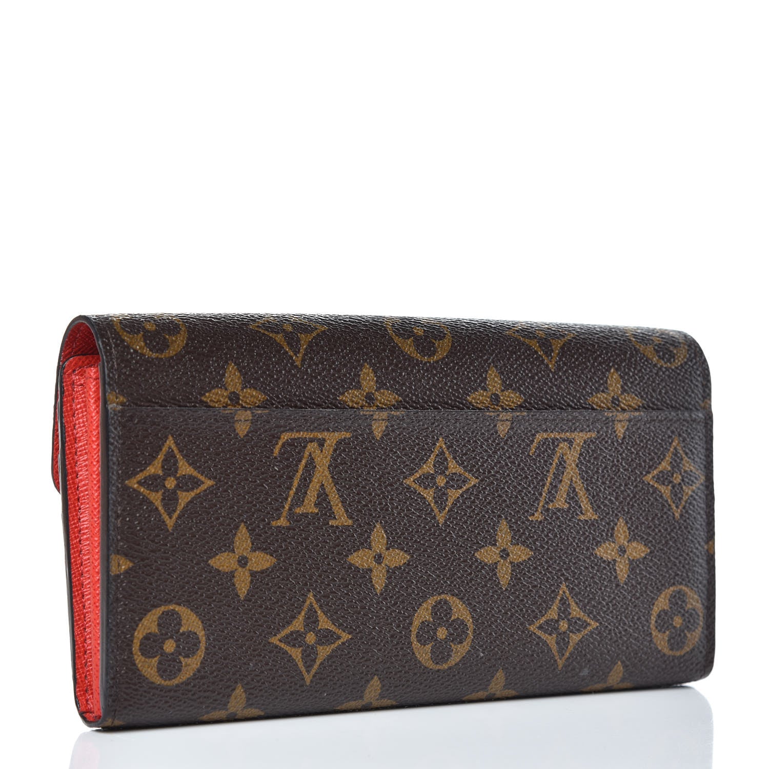 Louis Vuitton Monogram Sarah Wallet NM Coquelicot 3 of 7