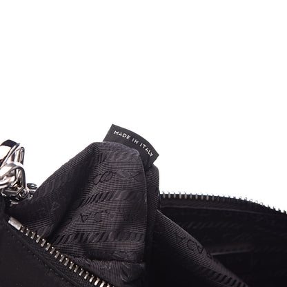 Prada Nylon Re-Edition 2005 Shoulder Bag Black 8 of 11