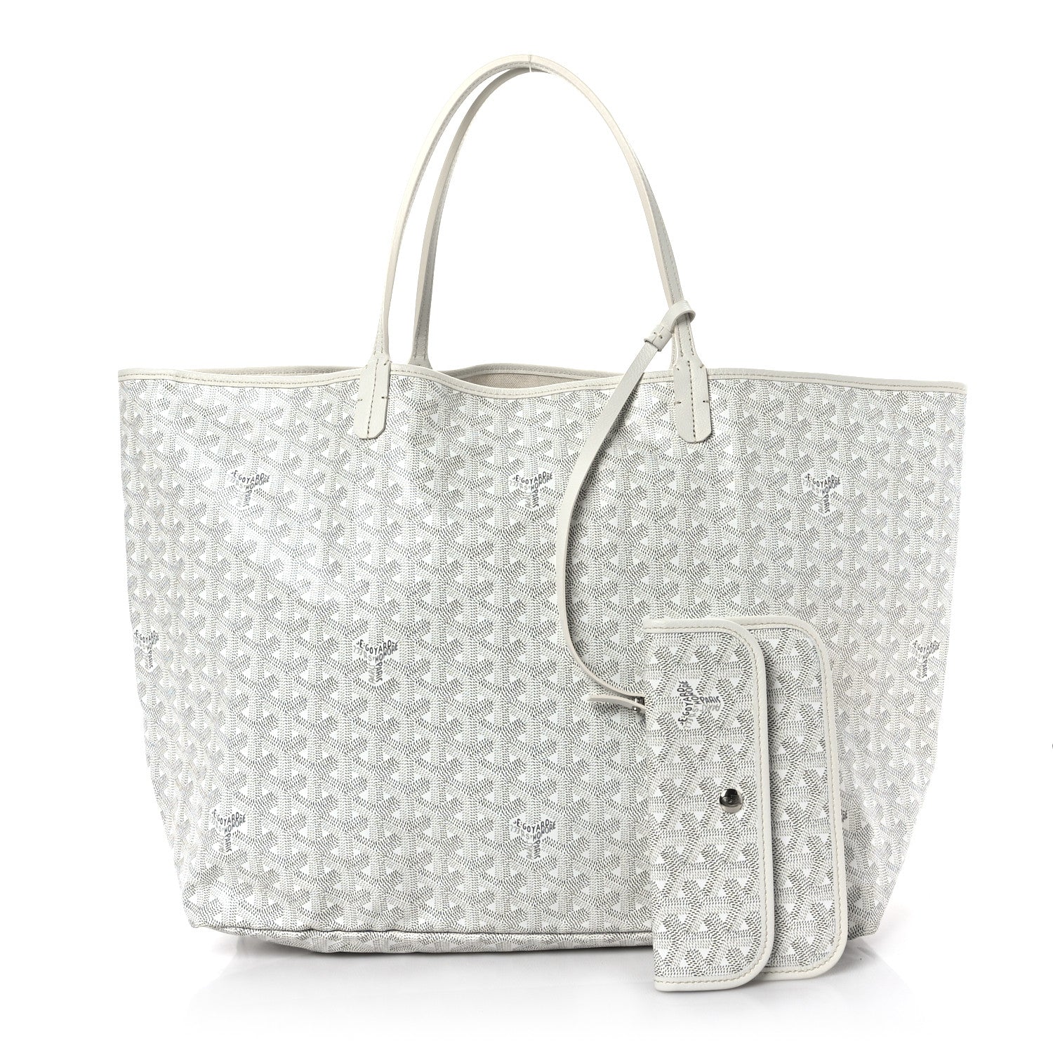 Goyard Goyardine Saint Louis GM White 3 of 10
