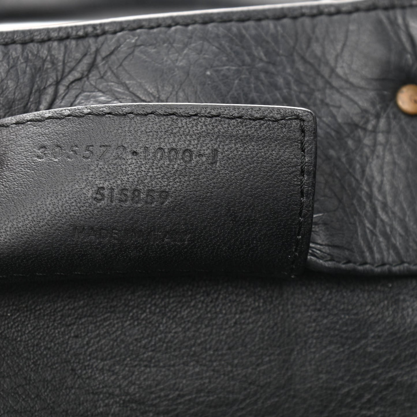 Calfskin Papier Mini A4 Tote Black