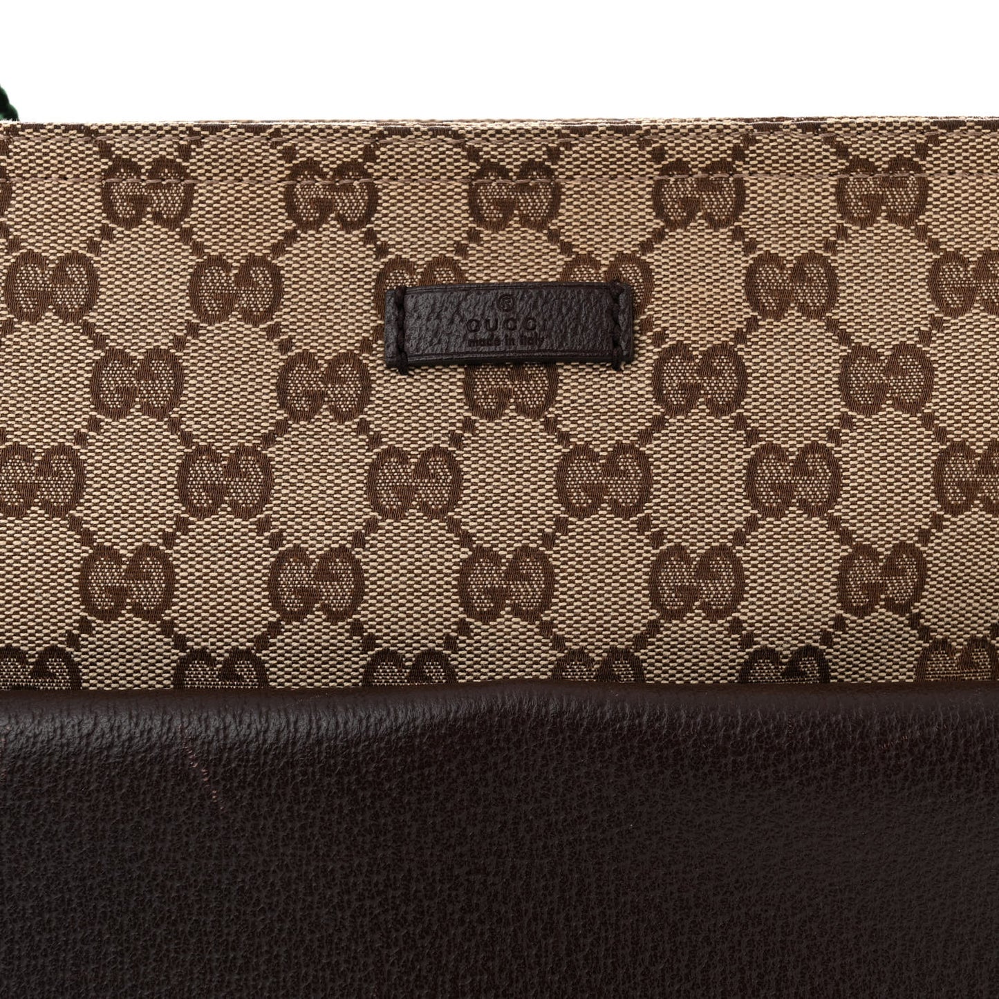 Monogram Signature Web Small Messenger Brown