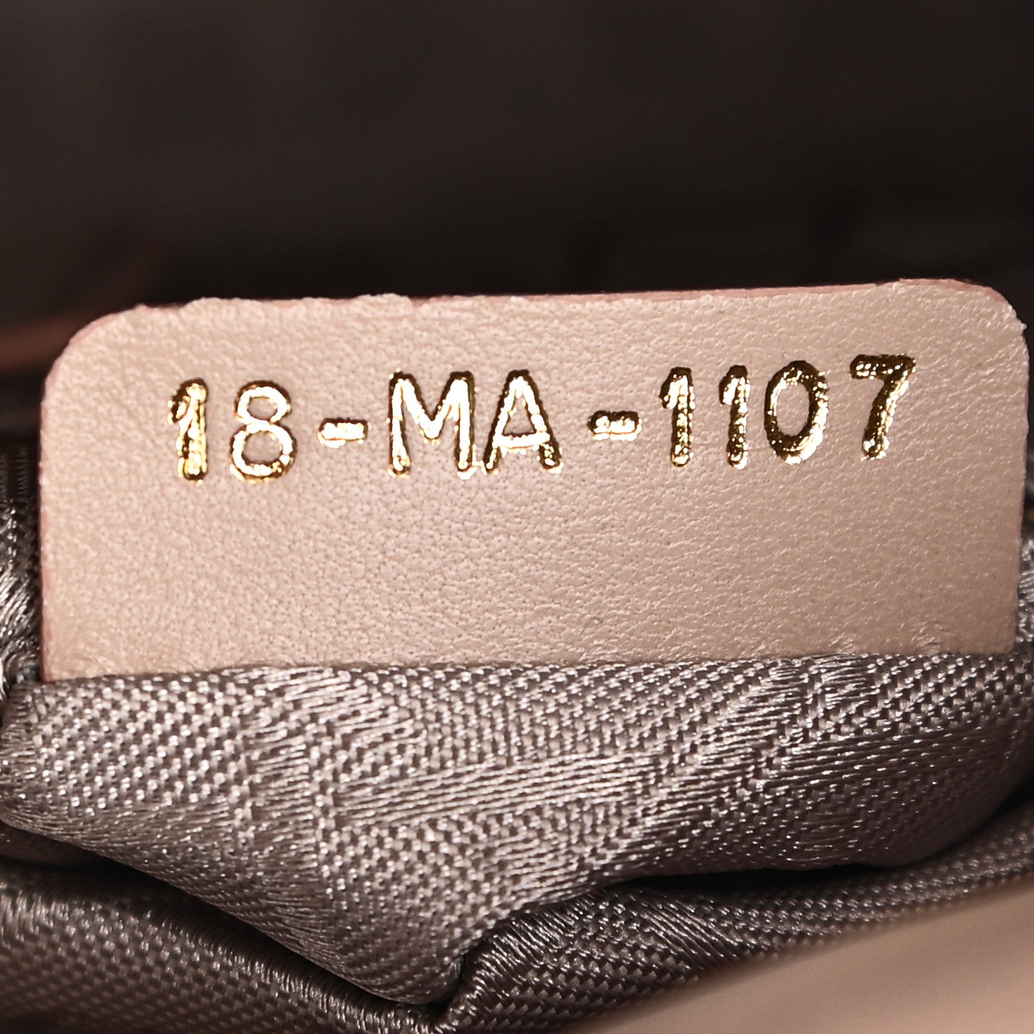 Christian Dior Lambskin Cannage Small Lucky Badges My Lady Dior Taupe 13 of 25