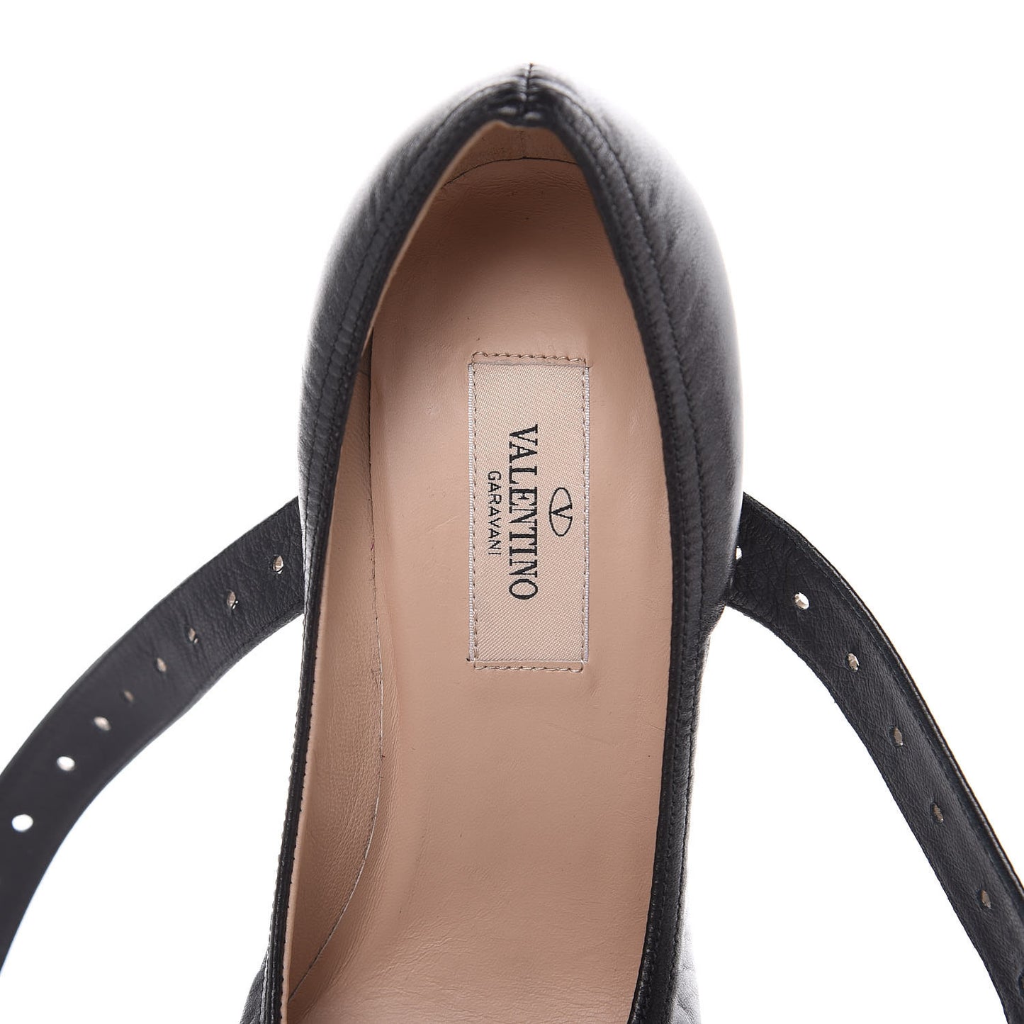 Nappa Love Latch Cross Strap 100mm Pumps 37 Black