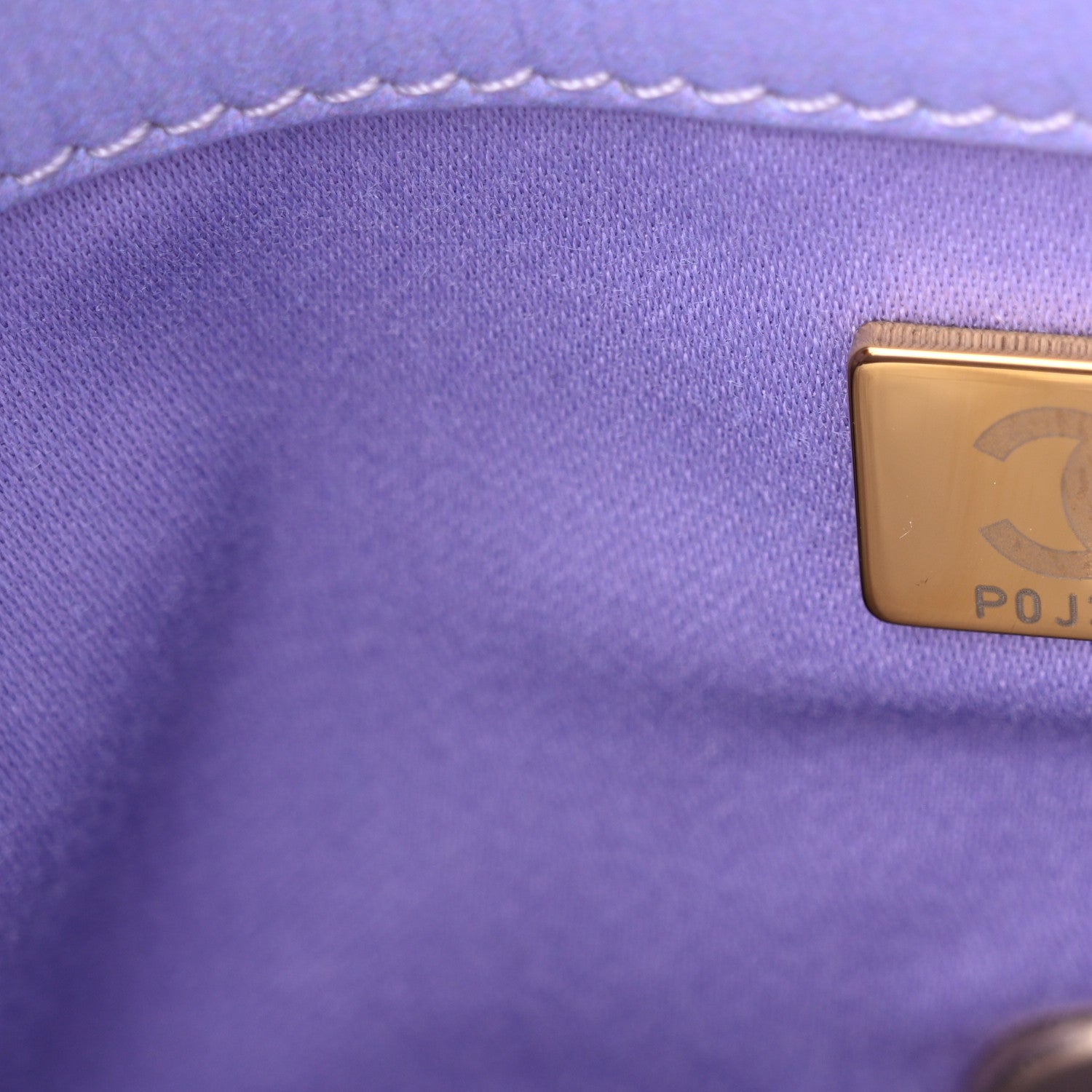 Chanel Shaded Calfskin CC Hobo Light Purple Pink Coral 7 of 10