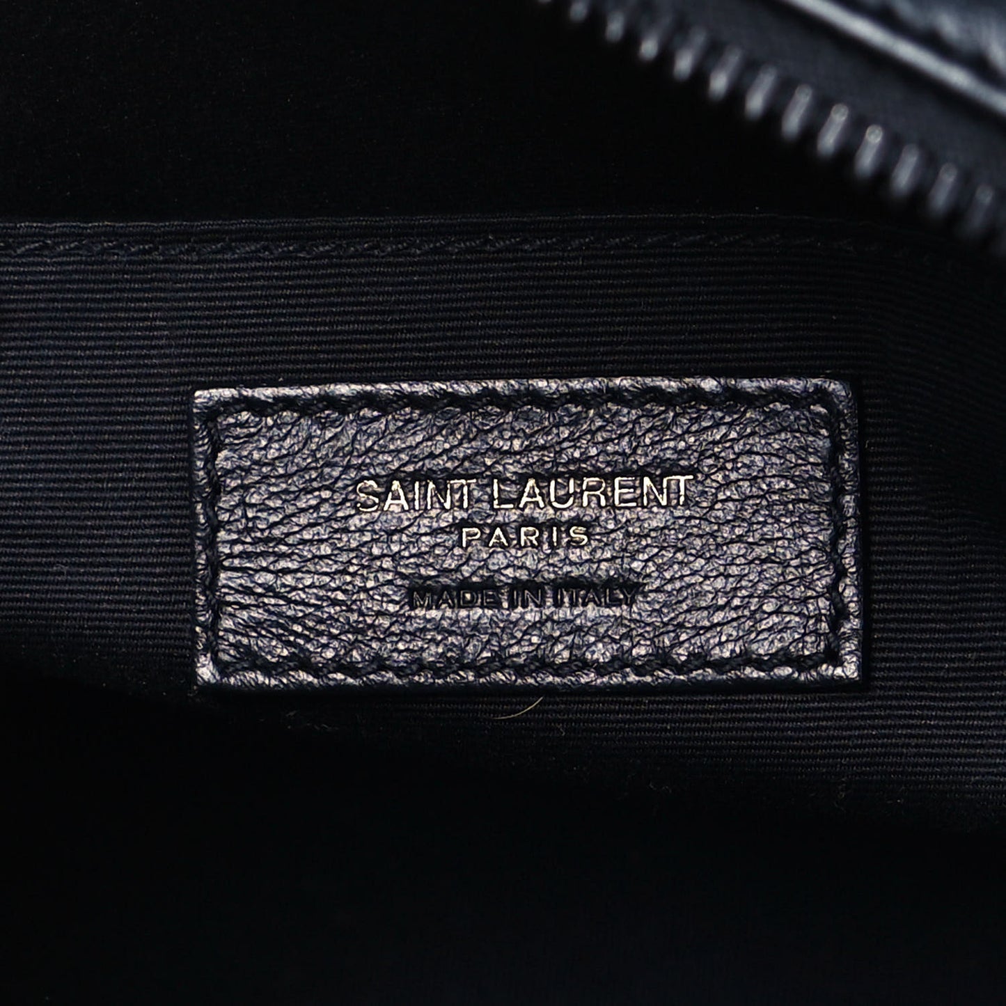 Calfskin Matelasse Monogram Lou Camera Bag Black