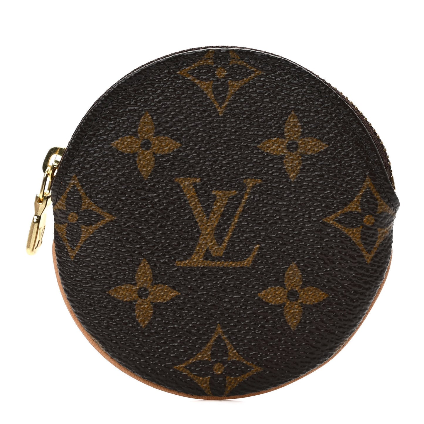 Monogram Round Coin Purse