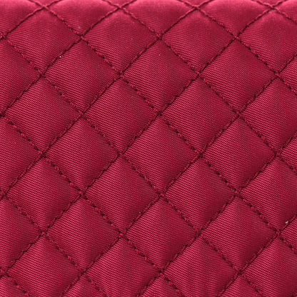 Prada Tessuto Quilted Mini Crossbody Wallet Ibisco 8 of 11