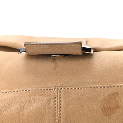 Fendi Vitello Savana Big Mama Baguette Caramello Tartaruga Natural 12 of 13