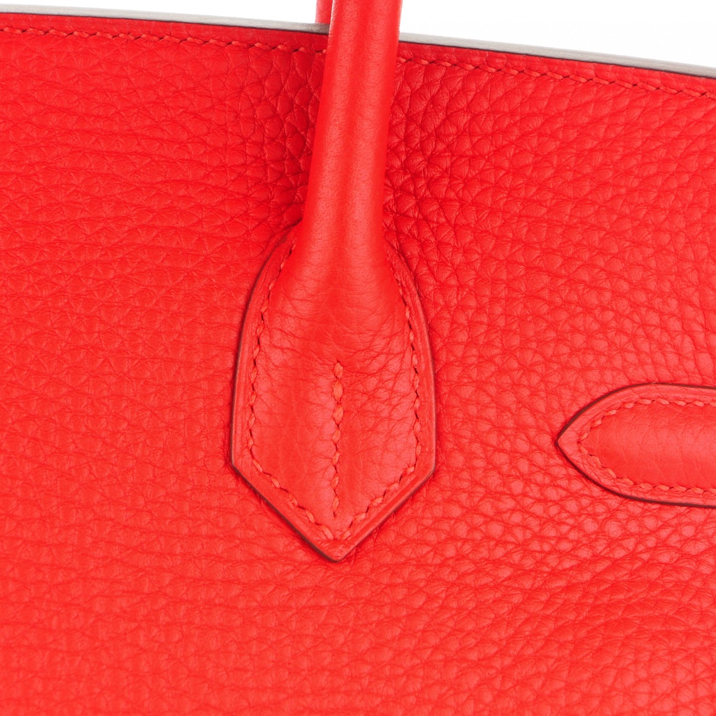 Togo Birkin 30 Rouge Tomate