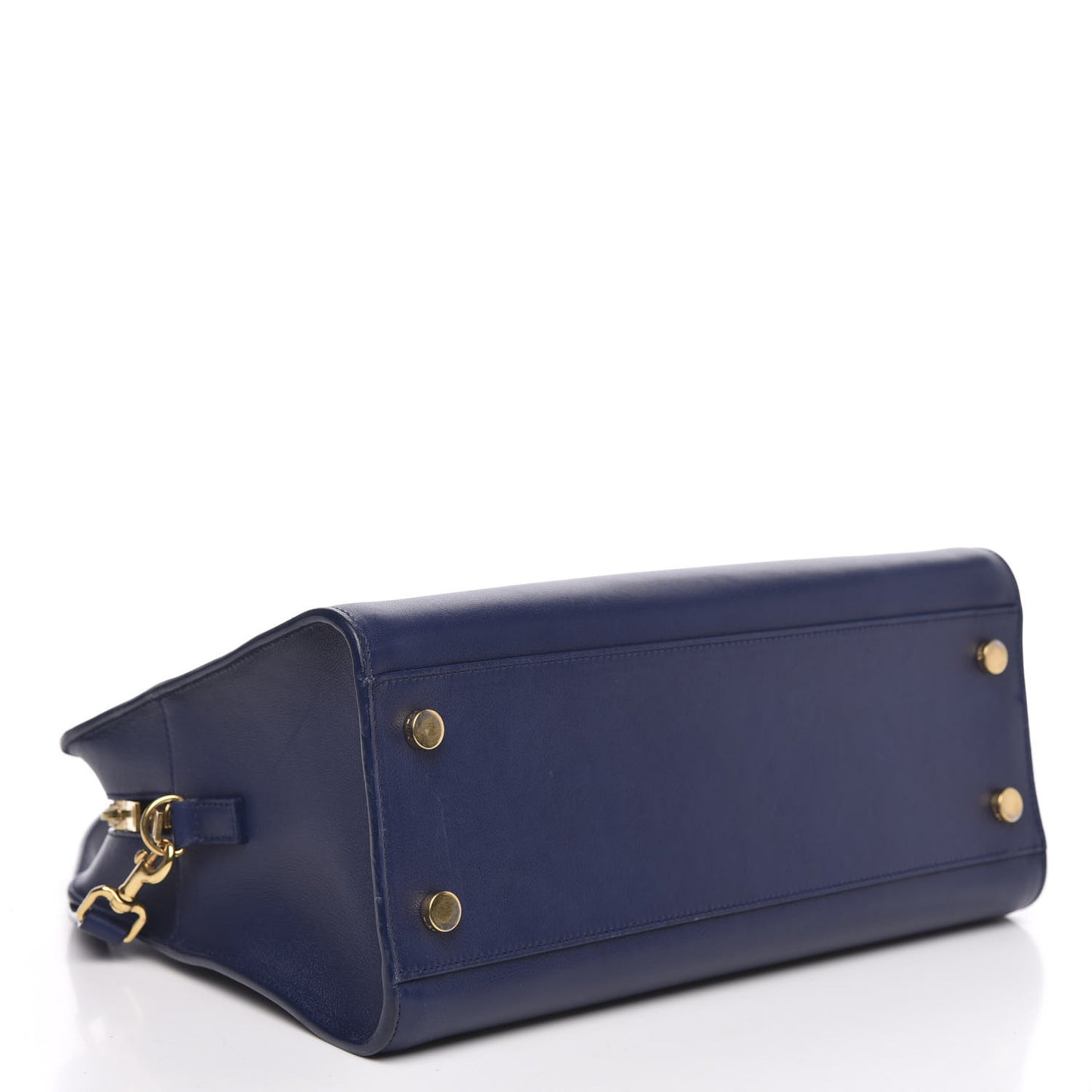 Smooth Calfskin Small Monogram Cabas Navy