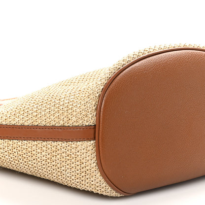 Louis Vuitton Raffia Saint Jacques Tote Caramel 9 of 10