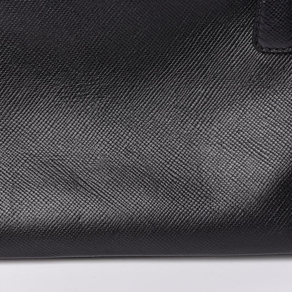 Prada Saffiano Cuir Open Promenade Tote Black 15 of 19