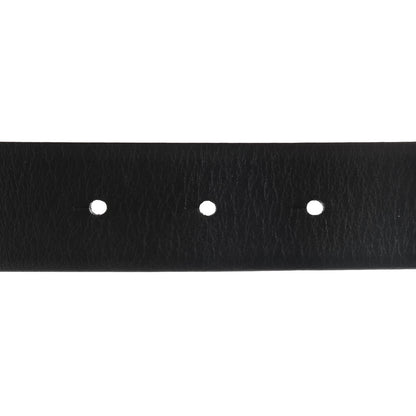 Chanel Calfskin Pearl Crystal CC Belt 85 34 Black 4 of 5