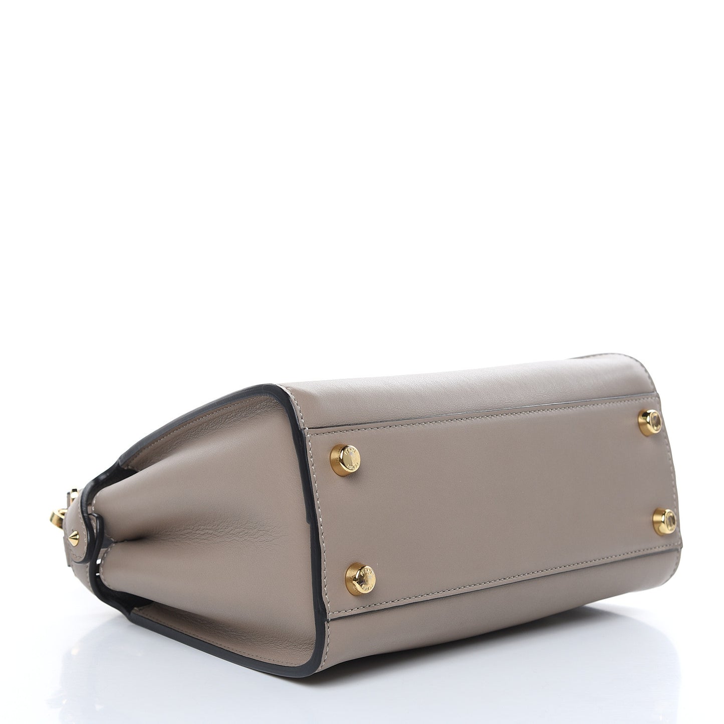 Vitello Medium Peekaboo Iconic Essentially Satchel Grey