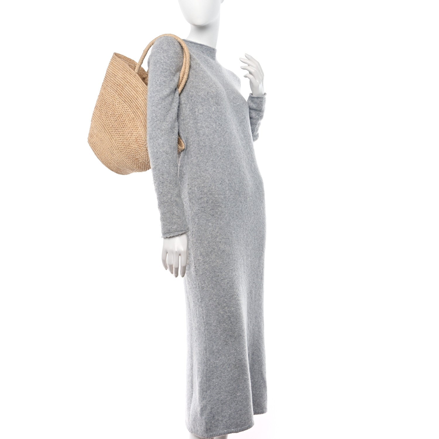 The Row Raffia Emilie Tote Bag Natural 2 of 9
