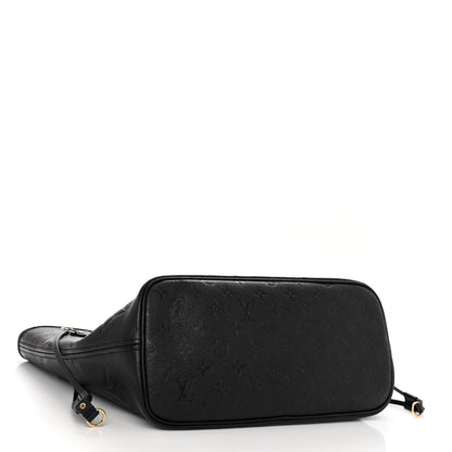 Louis Vuitton Empreinte Monogram Giant Neverfull MM Black 5 of 10