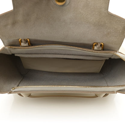 Celine Grained Calfskin Micro Belt Bag Linen 4 of 13