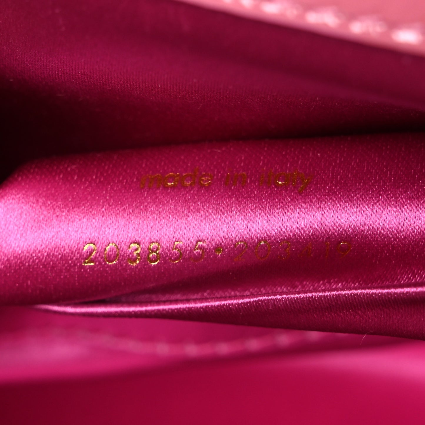 Textured Patent Large Belle De Jour Clutch Indian Pink